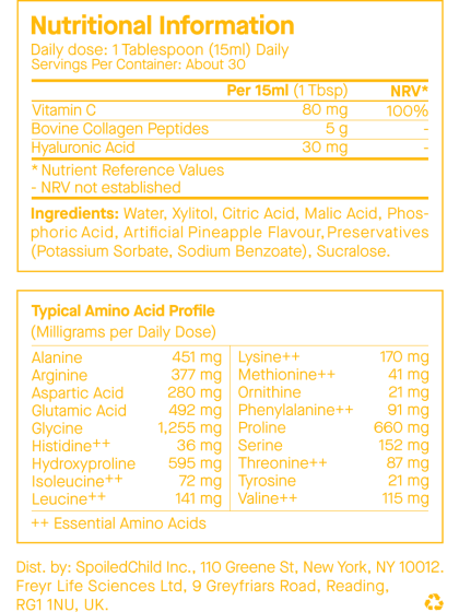 E27 Extra Strength Liquid Collagen